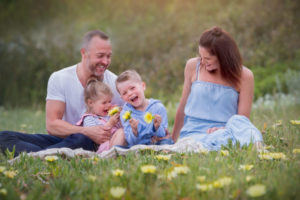 Outdoor family photography sessions with Rebecca Michael